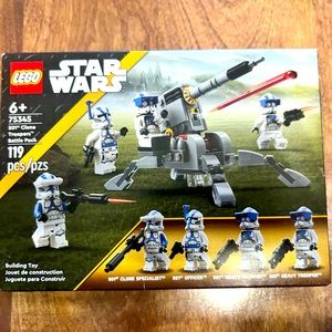 NWT LEGO Star Wars: 501st Clone Troopers Battle Pack